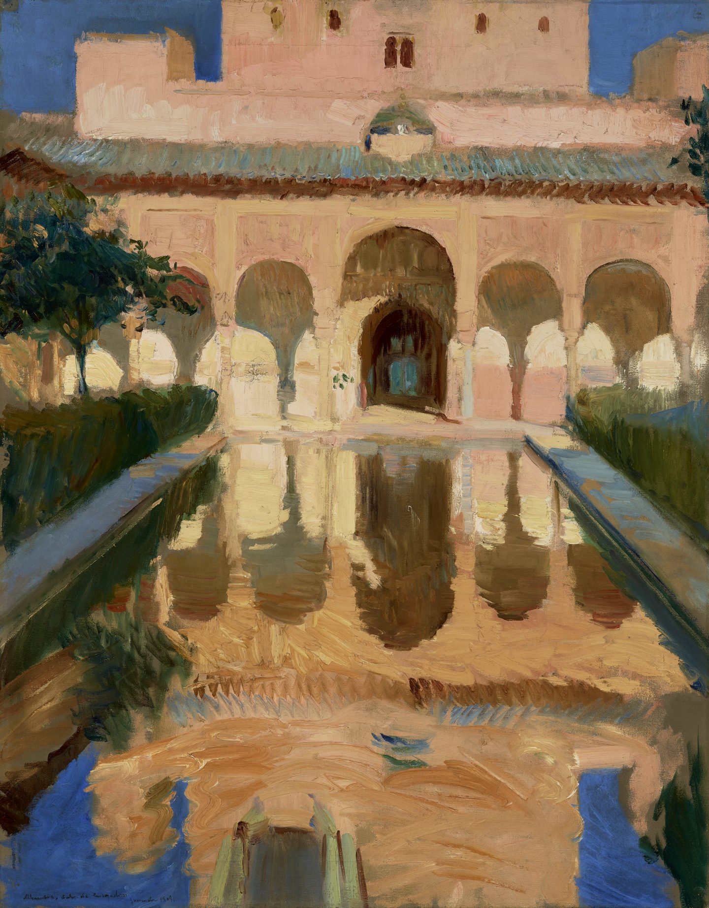 Hall of the Ambassadors, Alhambra, Granada, Joaquin Sorolla