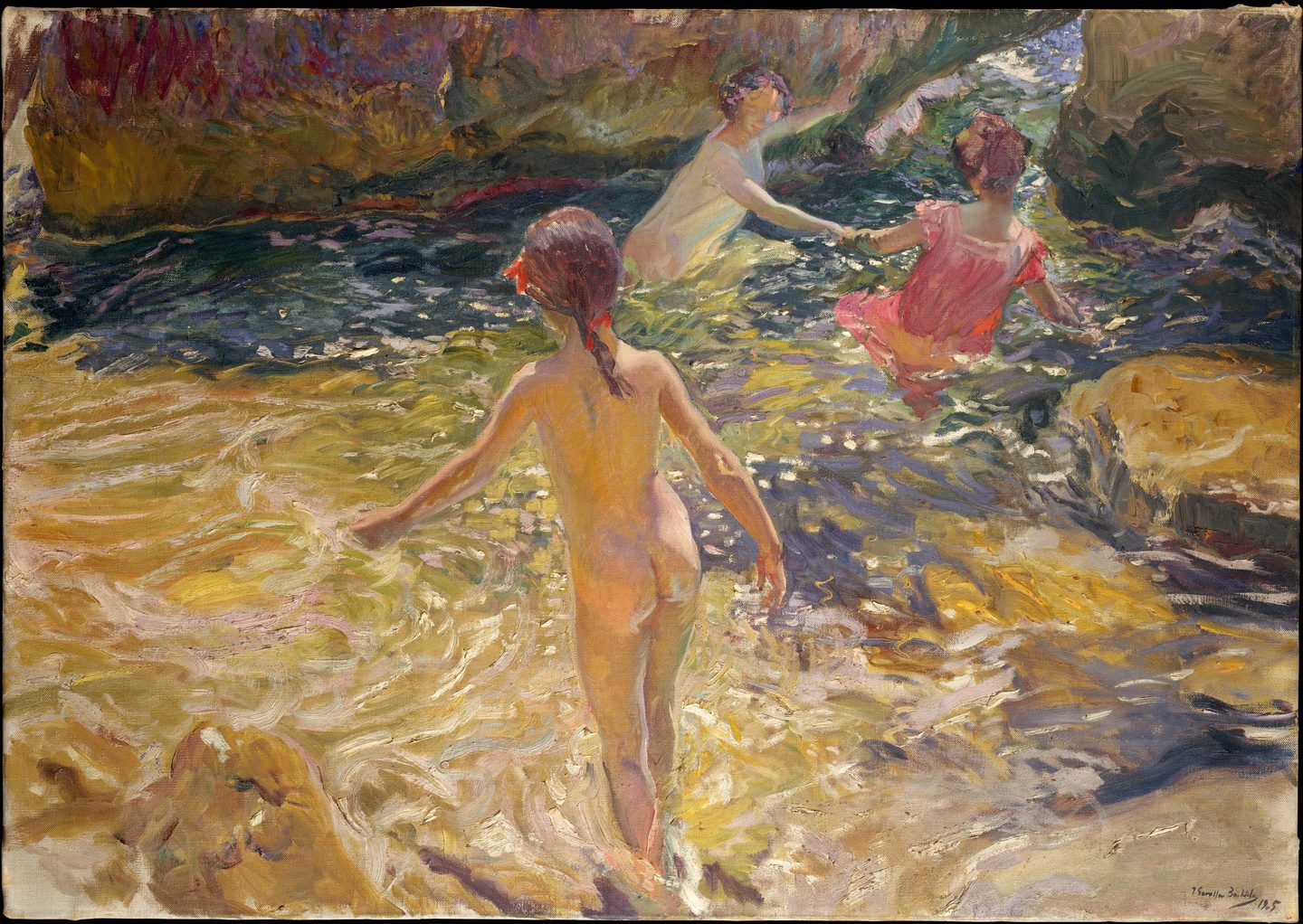 The Bath, Javea, Joaquin Sorolla