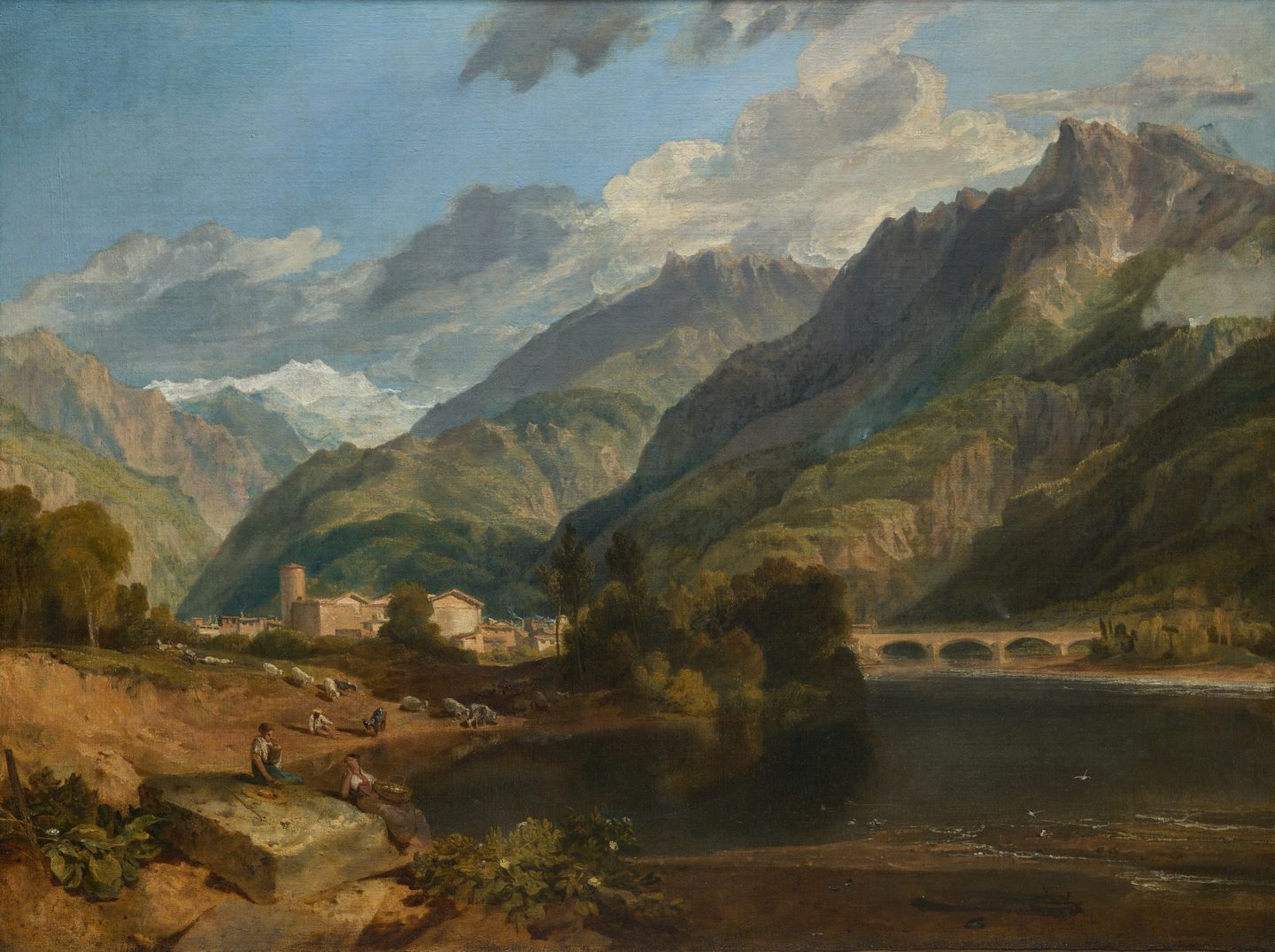 Bonneville, Savoy, J. M. W. Turner