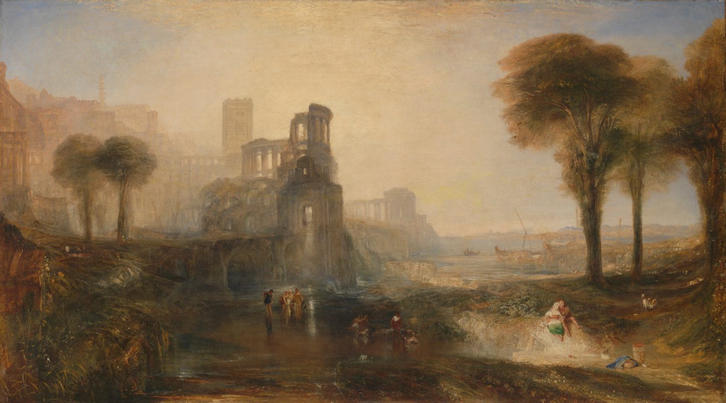 Caligula's Palace and Bridge, J. M. W. Turner