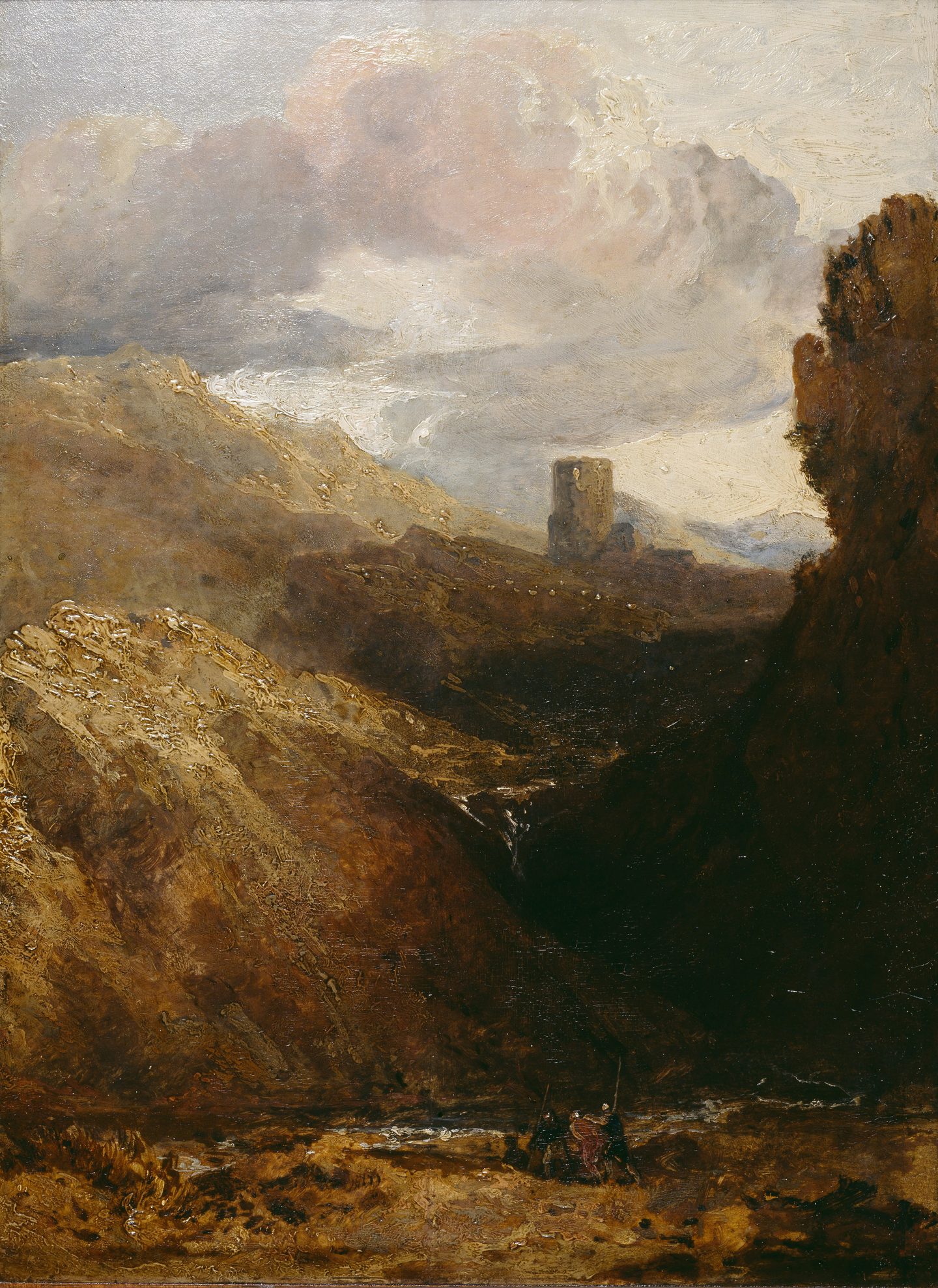 Dolbadarn Castle, J. M. W. Turner