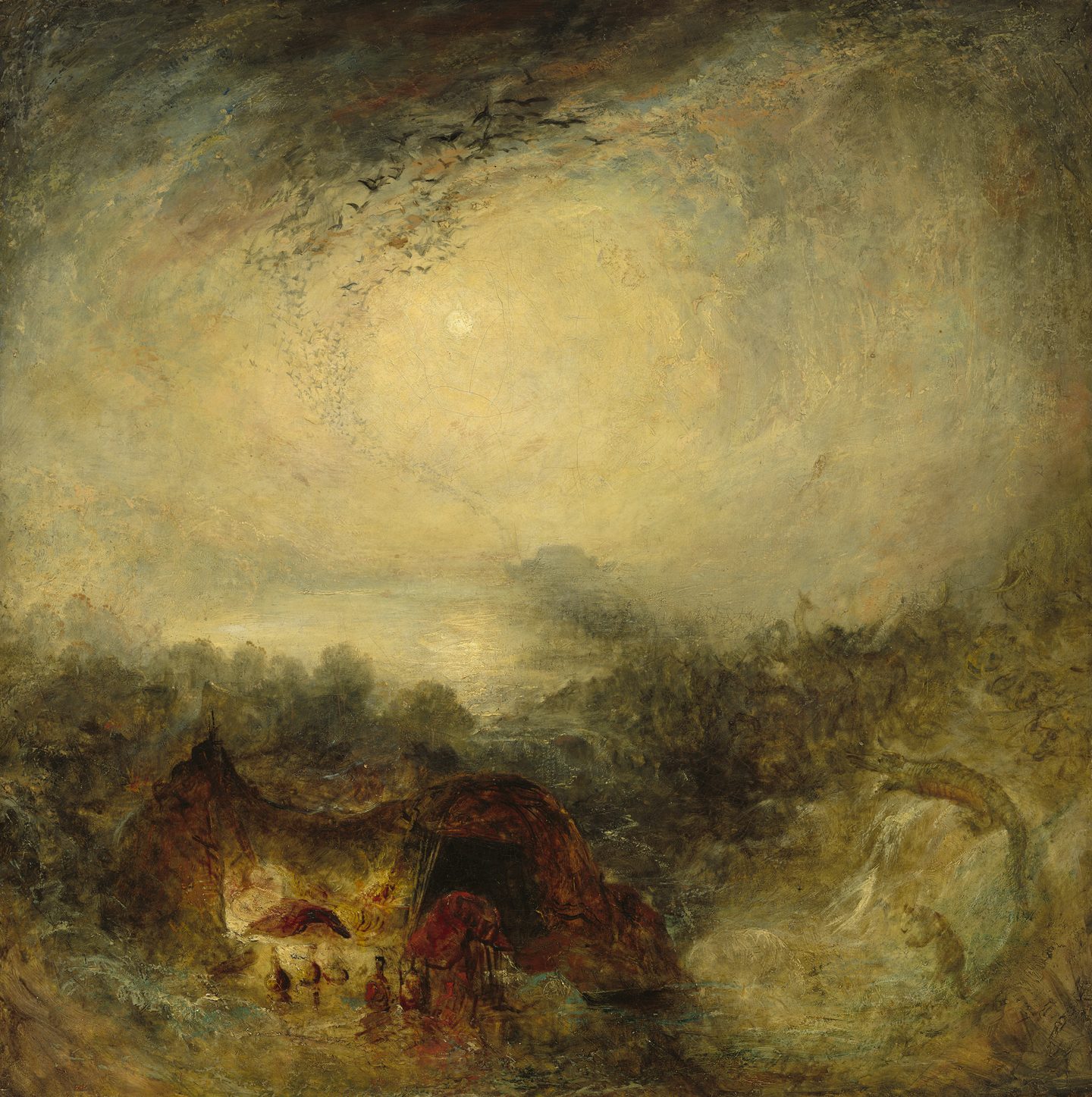 The Evening of the Deluge, J. M. W. Turner