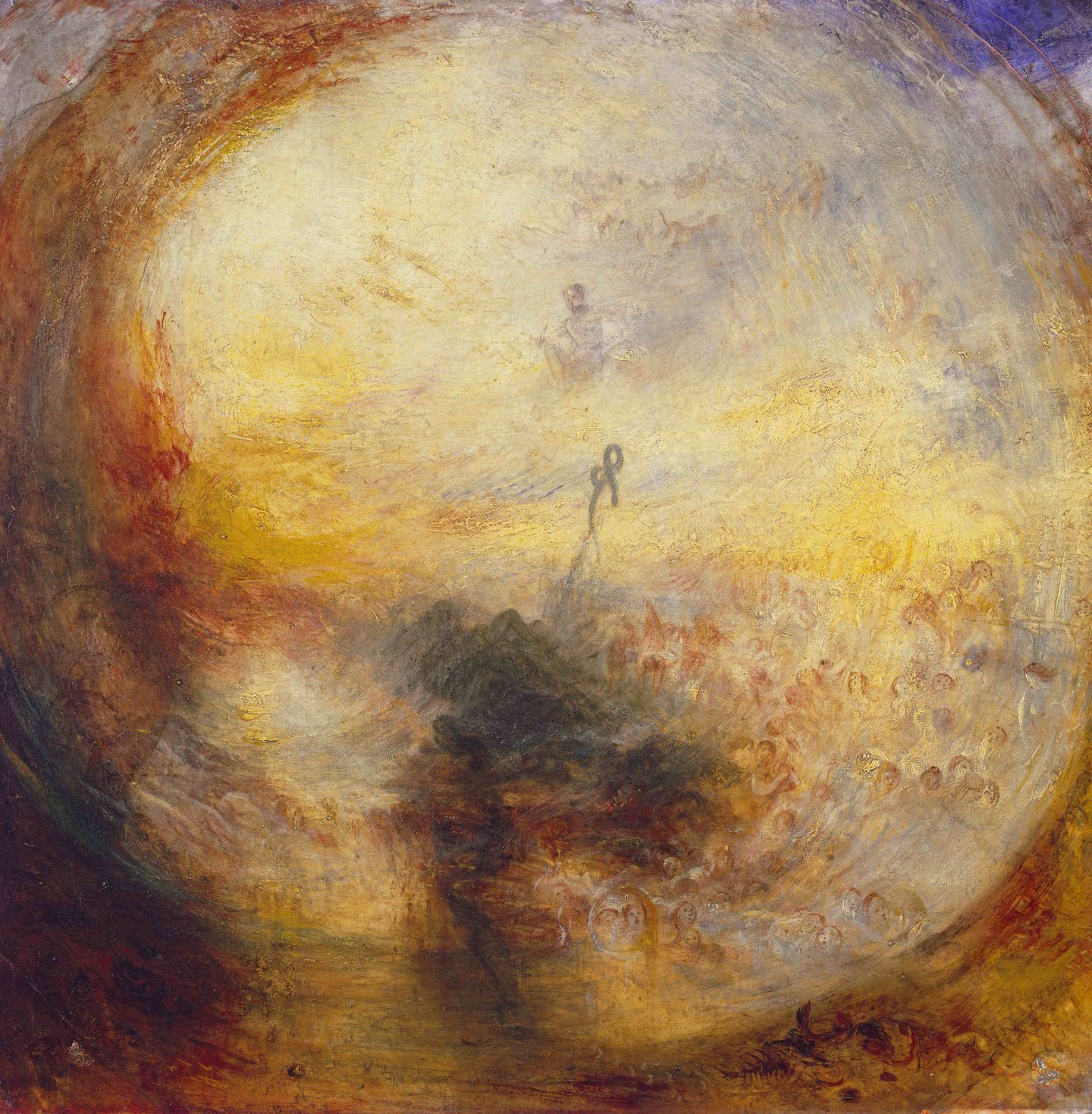 Light and Colour (Goethe's Theory) – The Morning after the Deluge – Moses Writing the Book of Genesis, J. M. W. Turner