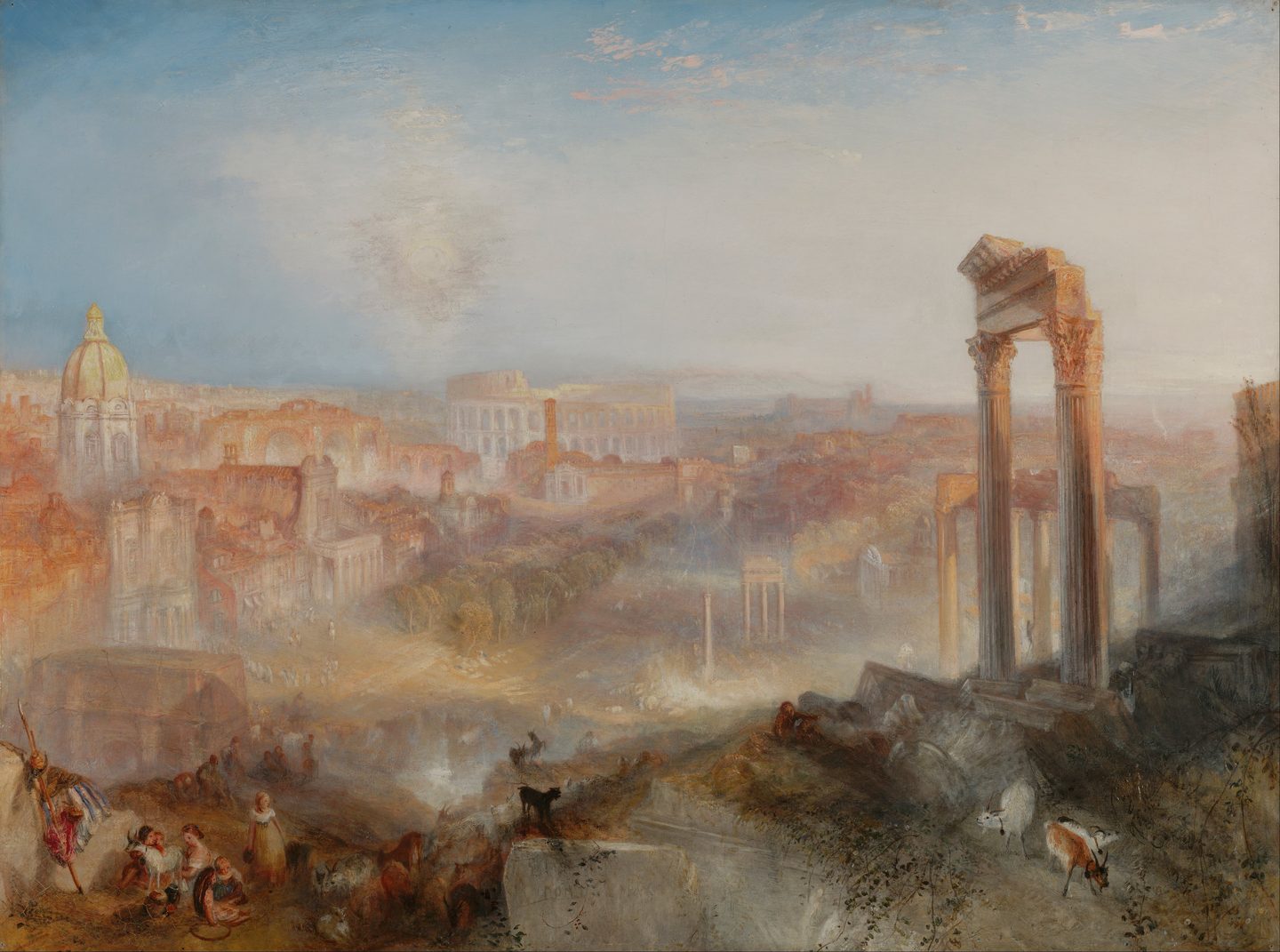 Modern Rome – Campo Vaccino, J. M. W. Turner