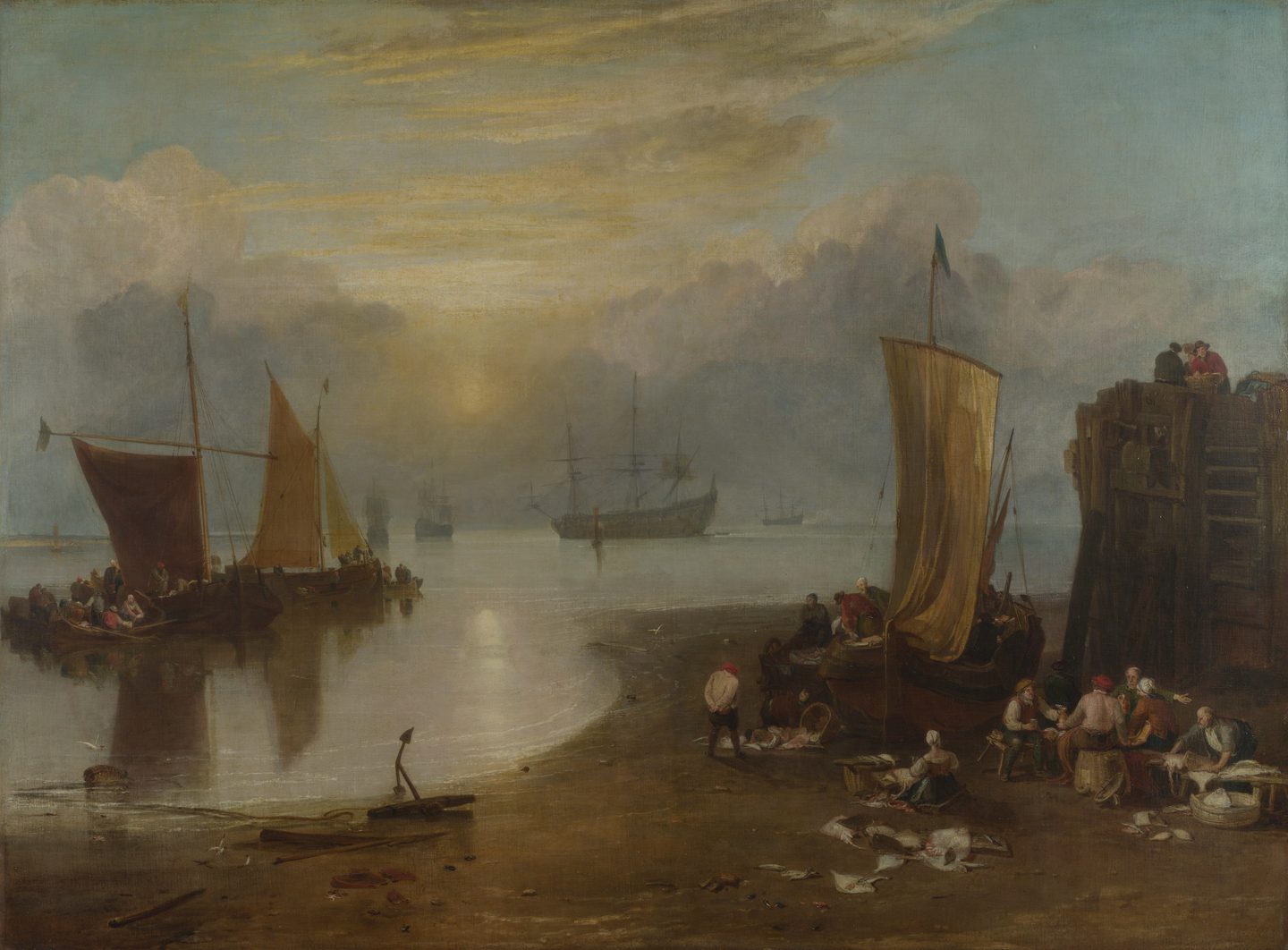 Sun Rising through Vapour, J. M. W. Turner