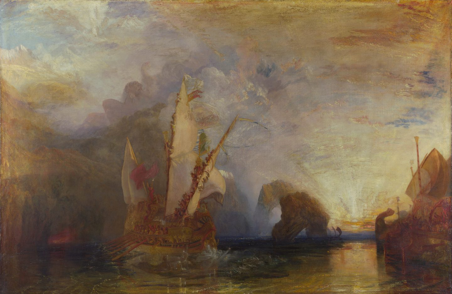 Ulysses deriding Polyphemus, J. M. W. Turner