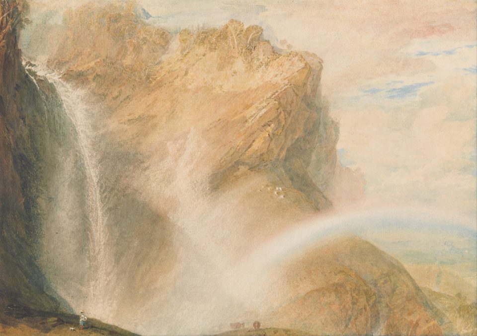 Upper Fall of the Reichenbach- Rainbow