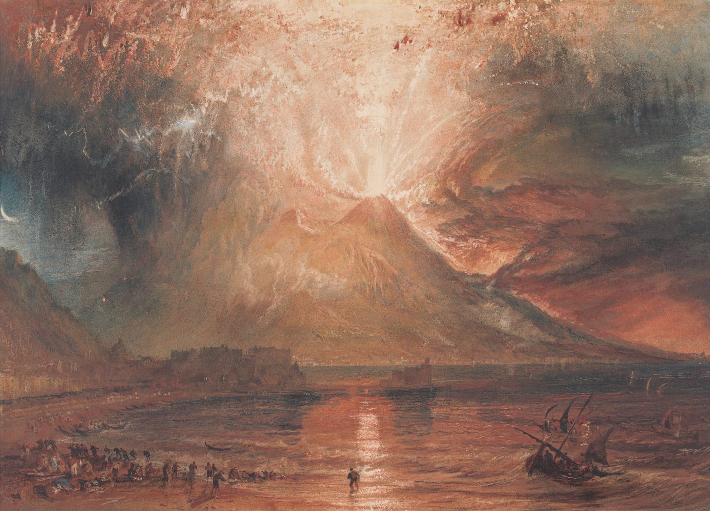 Vesuvius in Eruption, J. M. W. Turner